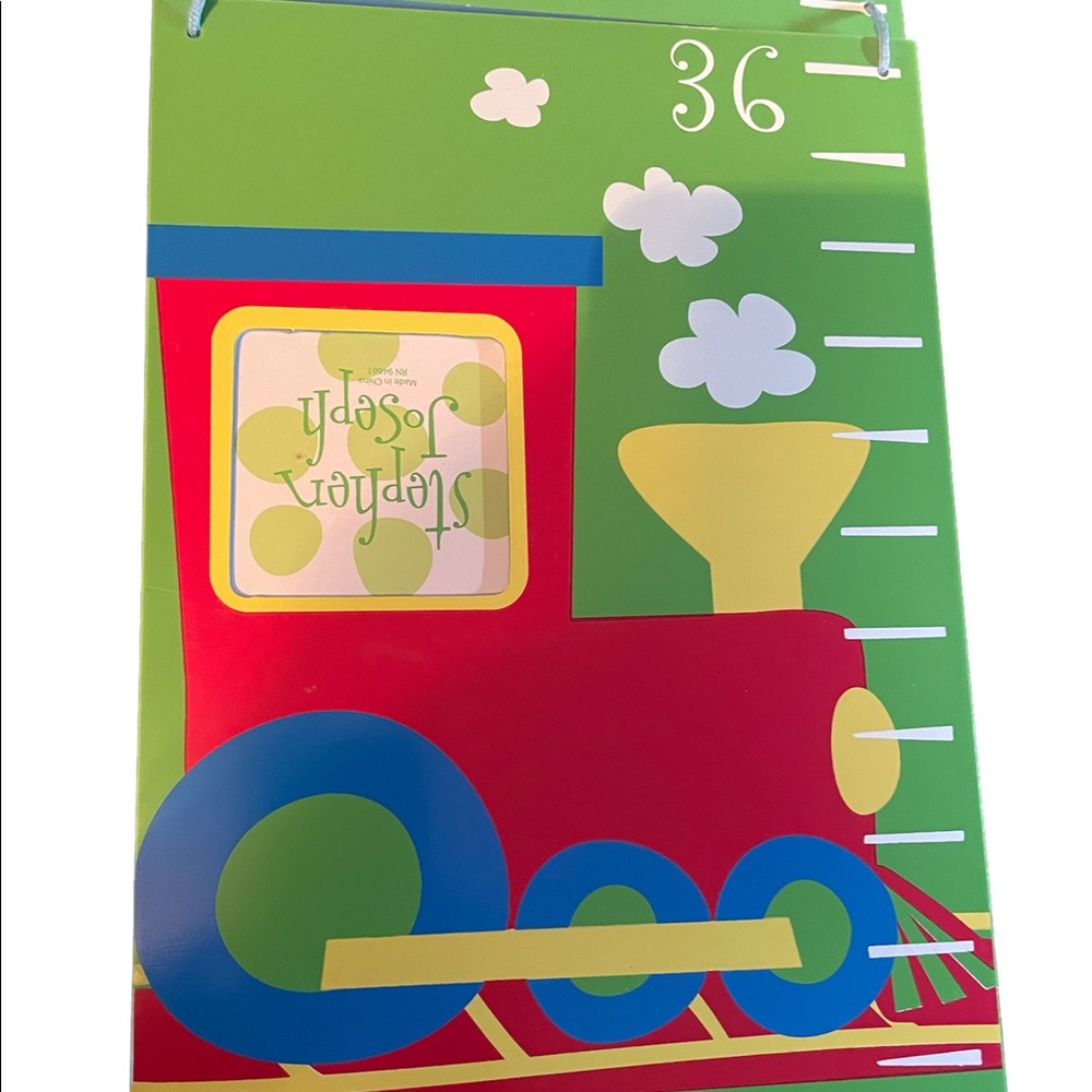 Stephen Joseph Growth Chart- Transportation theme